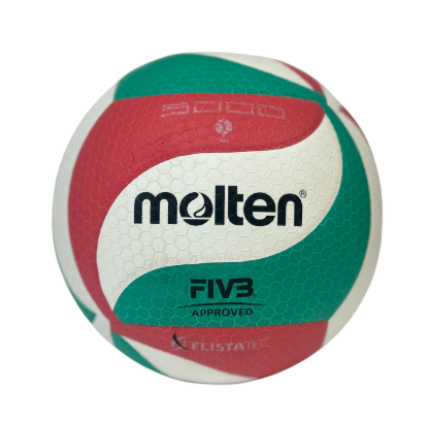 "Almost Perfect" Molten FIVB Approved Flistatec Volleyball Red/Green