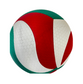 "Almost Perfect" Molten FIVB Approved Flistatec Volleyball Red/Green