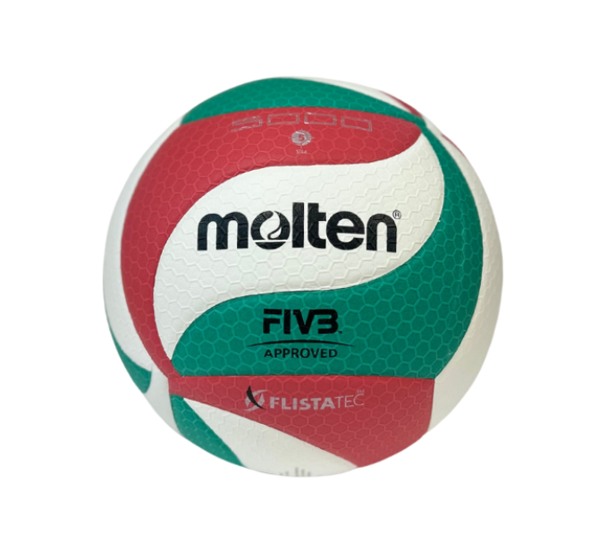 "Almost Perfect" Molten FIVB Approved Flistatec Volleyball Red/Green